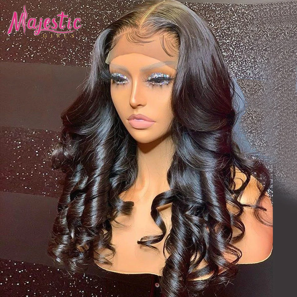 

Парик женский бразильский из натуральных волос, 13 х4 дюймов