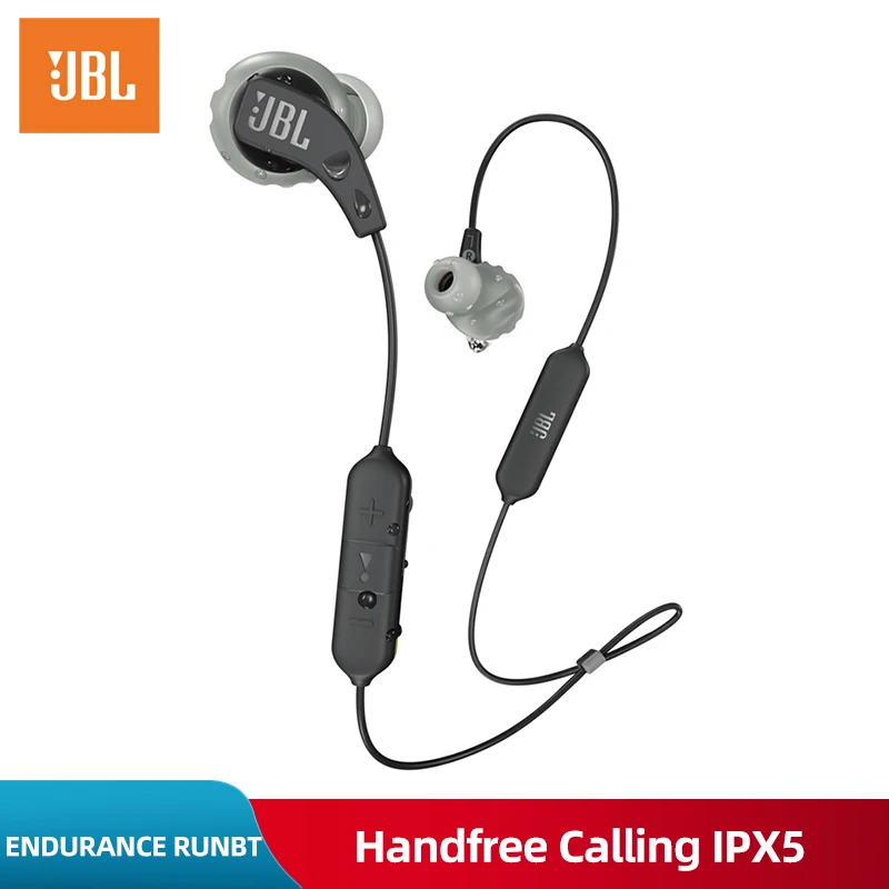 Беспроводные спортивные наушники JBL ENDURANCE RUNBT с Bluetooth, водонепроницаемые наушники IPX5 с микрофоном