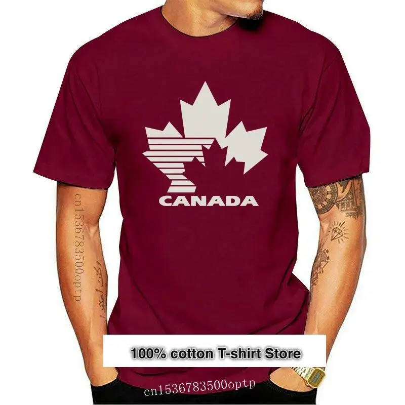 

Camiseta de algodón G200 para hombre, camisa Unisex de moda, informal, fresca, Retro, del equipo canadiense, Envío Gratis