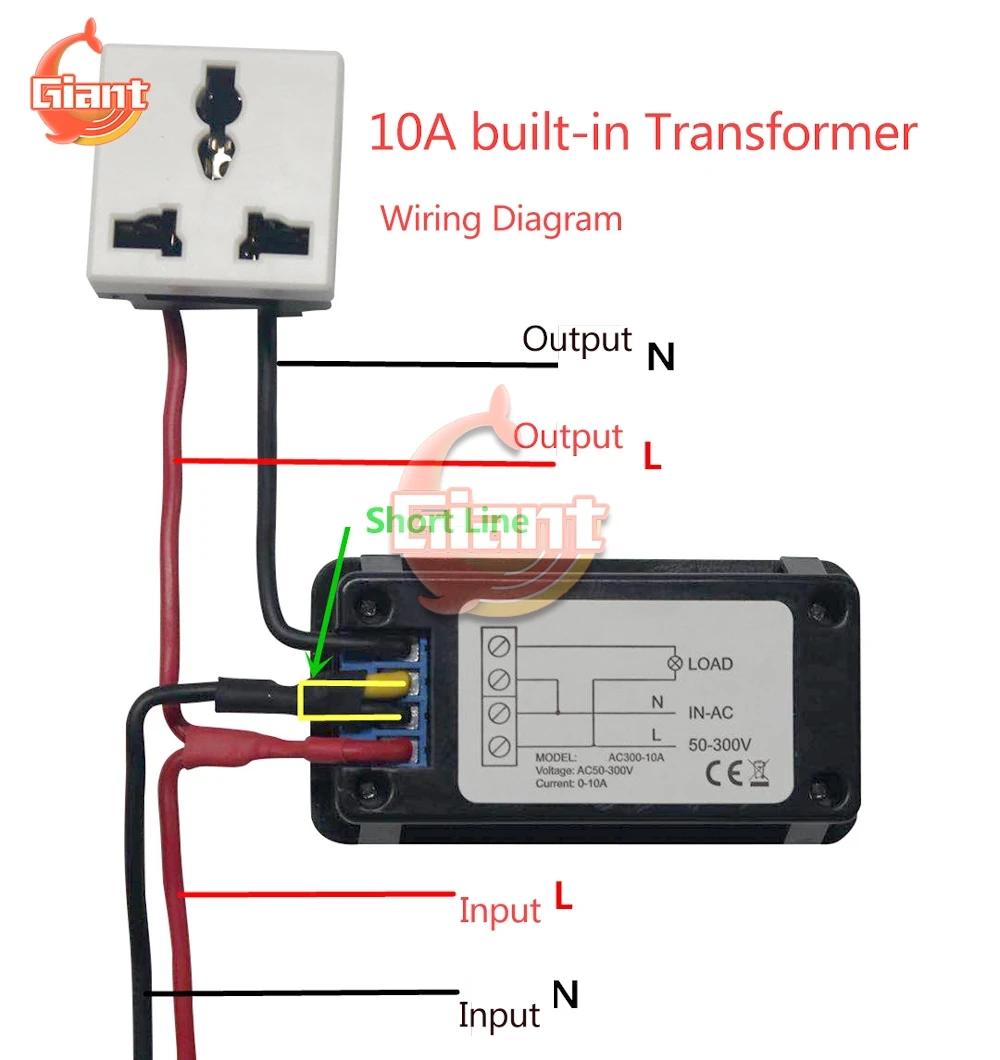 Цифровой вольтметр 10 А встроенный телефон большой цветной ЖК-экран измеритель