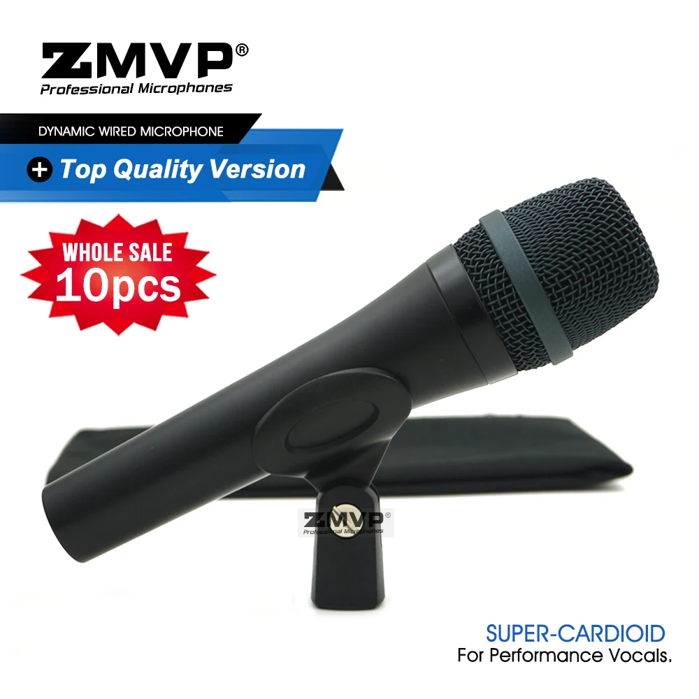 10 шт./лот качественный E935 профессиональный динамический проводной микрофон 935