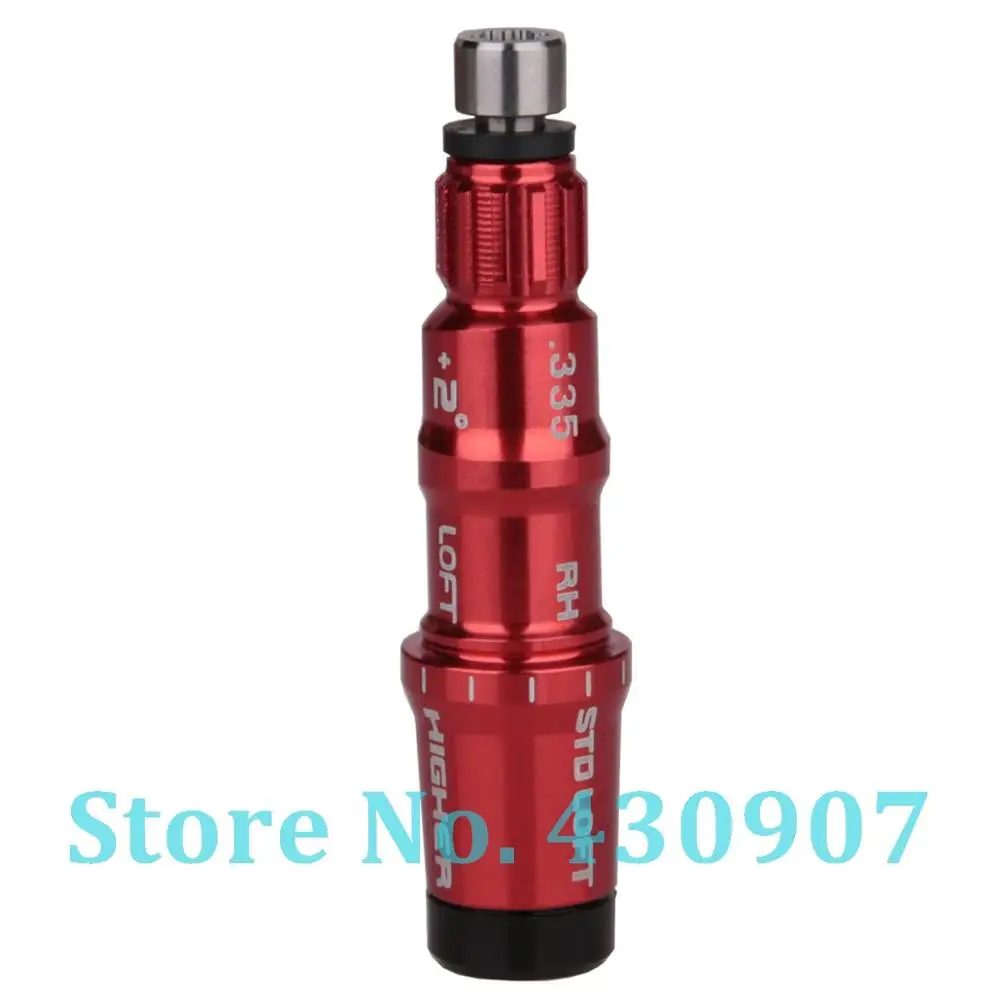 1 шт.. 335/.350 правая рука Красный Гольф Вал Втулка адаптер для Taylormade Stealth SIM M1 M2 M3 M4 M5 M6