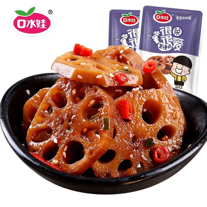 20 упаковок лотосных кусочков большое количество острых лотосов хрустящие