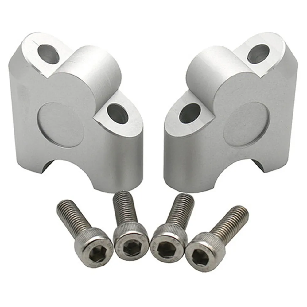 Алюминиевое крепление на руль мотоцикла Cnc 2 шт. 22 мм подходит для Triumph Honda Yamaha Suzuki