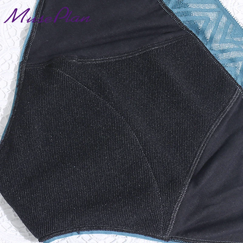 

Sexy Lace Breathable Leakproof Woman Physiological Period Panties Four Layers Menstrual Panties Farewell to Sanit Dropshipping