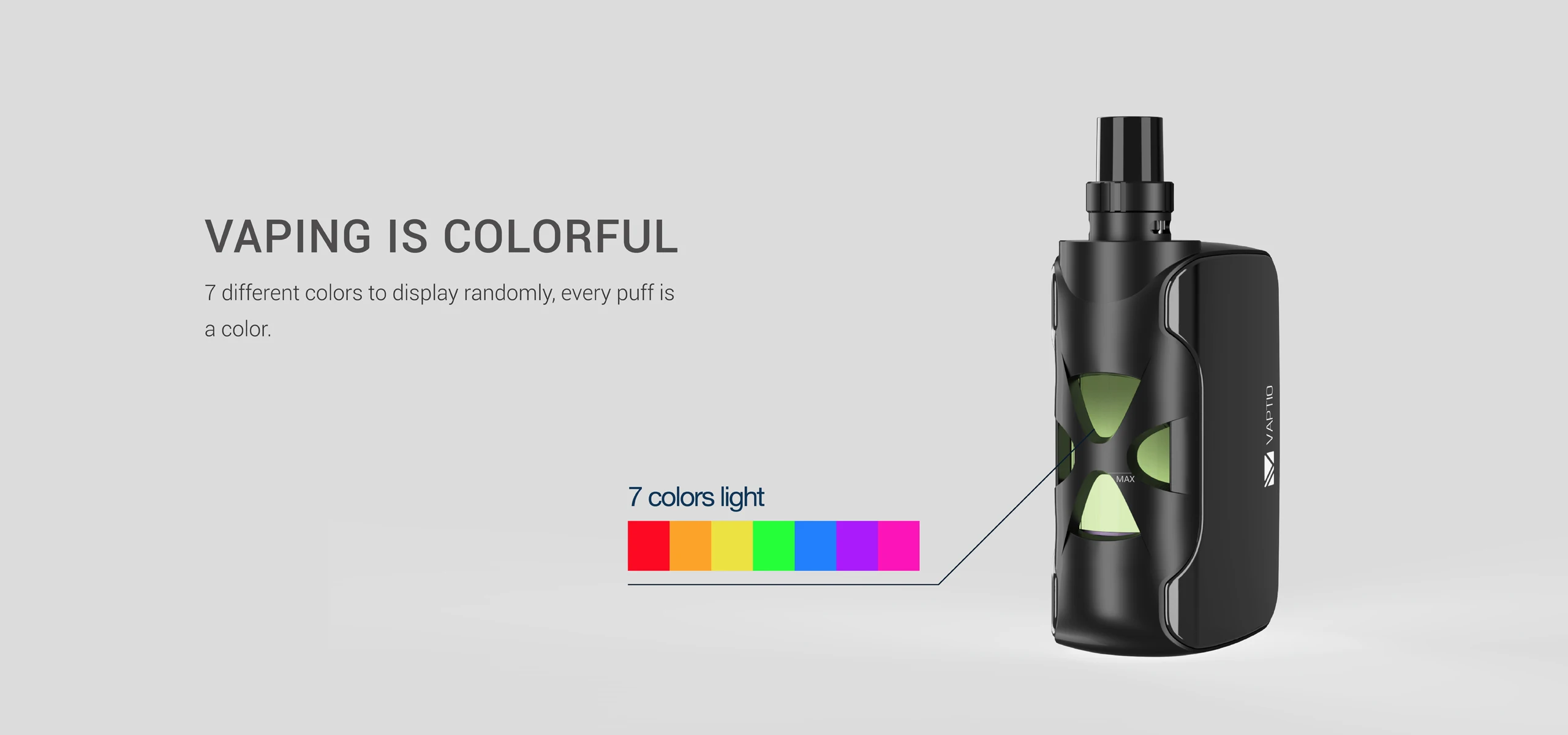 Vaptio Palo Kit& Fusion 50 Вт набор Vape ручка и vape мини мод электронная сигарета