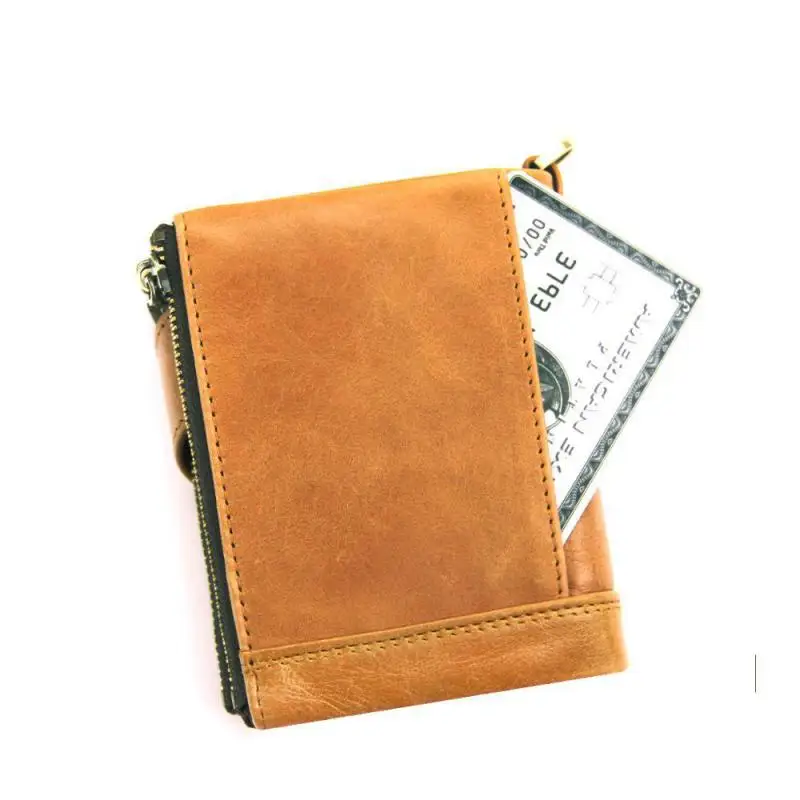 

YourSeason Genuine Leather Multi Function Male Short Hasp Wallet Card Holder Casual Men Cowhide Fashion Coin Purse Wallets 2021