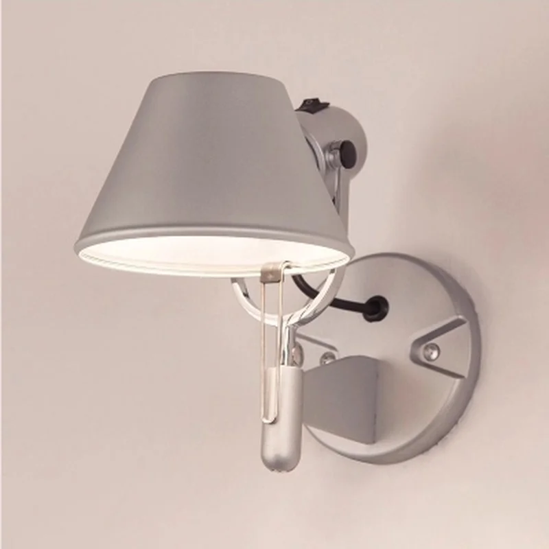 Современные Настенные светильники e27 с регулируемыми поручнями настенная панель
