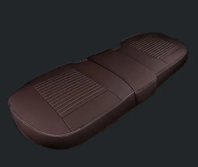 BROWN B Универсальный чехол для автомобильных сидений кожаный для Opel Astra h j g mokka insignia Cascada corsa adam ampera Andhra zafira автомобильные аксессуары - Название цвета: BROWN B