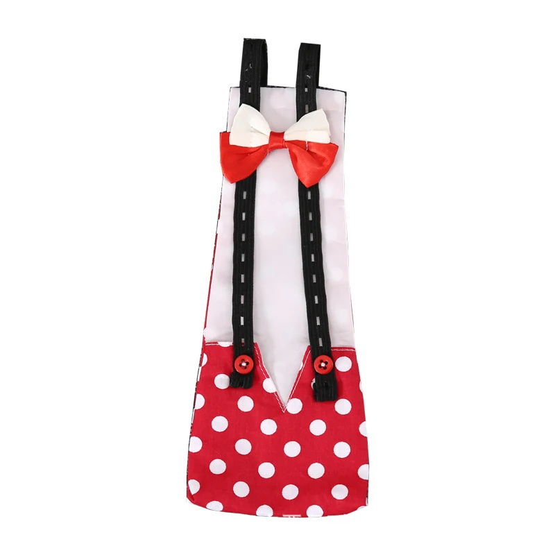 

Adjustable Cotton Duck Cloth Diaper Special Bowknot Clothes For Farm Pet Duck Chicken Poultry Pet Supplies