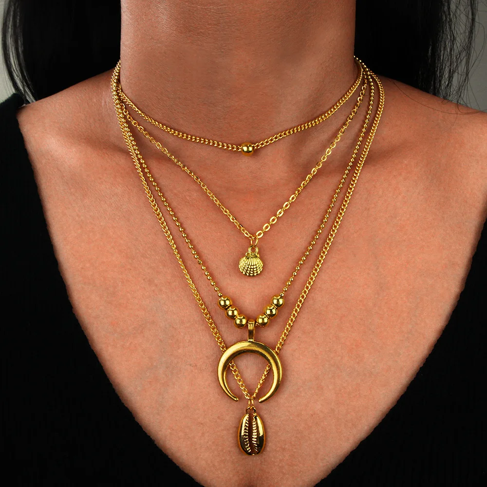 Прямая продажа с фабрики Лидер продаж многослойная Подвеска из сплава в виде