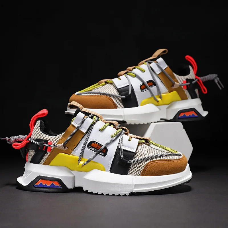 Кроссовки мужские дышащие Повседневная Удобная обувь для ходьбы Модные кеды |