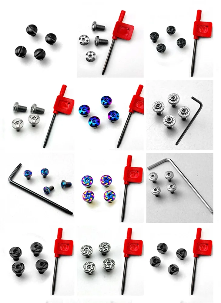 CNC Durable stainless steel screw set Grips Screws Bushings kit for all 1911 models with Standard thickness