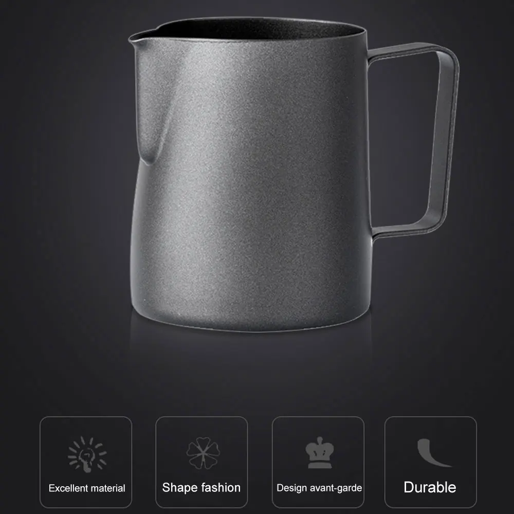 350/600 вспенивания молока кувшин Barista Craft Кофе Латте Кувшин тянуть цветок чашка
