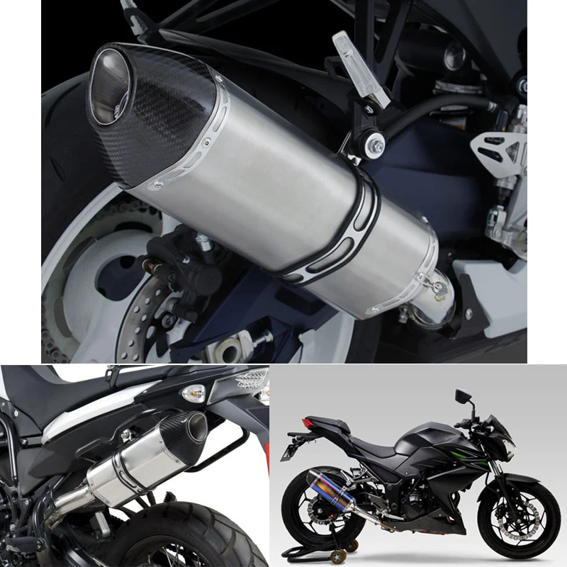 51 мм 38 для cbr650 1000 cb650f gsxr600 750 MT09 универсальная мотоциклетная выхлопная труба из
