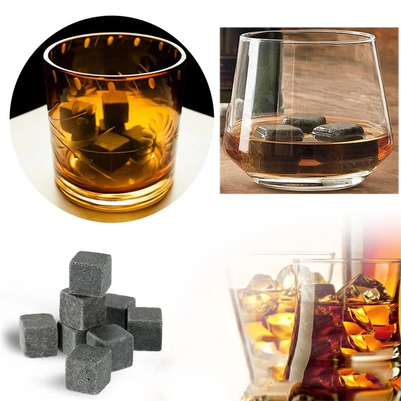 Натуральный камень камни для вина пива виски охладитель кубиков льда напитков