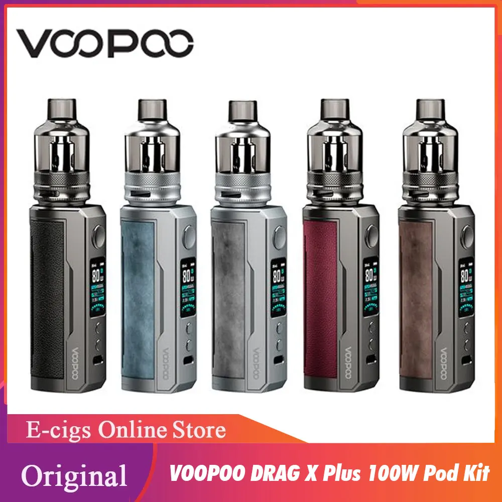 Оригинальный комплект VOOPOO DRAG X Plus максимальная мощность 100 Вт питание от одной