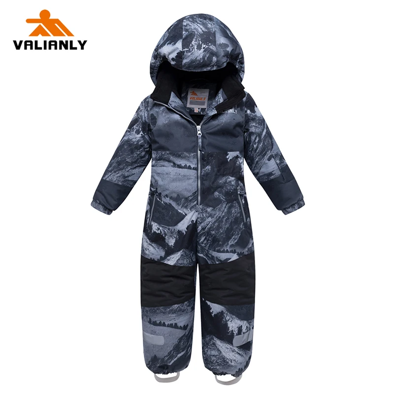 2021 высококачественный зимний комбинезон для мальчиков Детский лыжный костюм