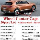 20 шт., колпачки для центральных колпачков колес, 50 мм, 55 мм, 56 мм, 60 мм, 63 мм, 65 мм, 68 мм, 70 мм, 75 мм, 76 мм
