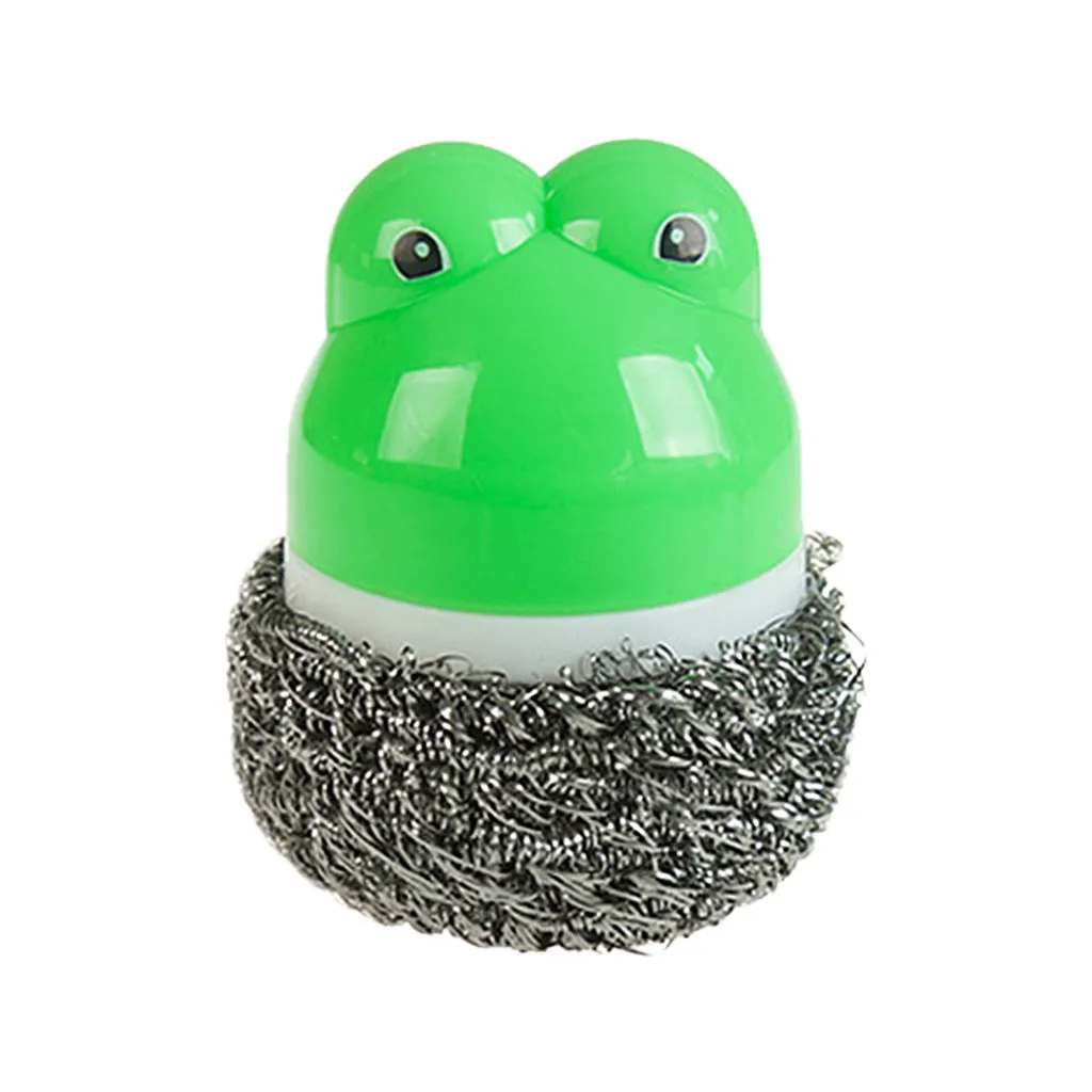 Сменная сильная щетка для очистки бытовых проволочных шариков милые Мультяшные