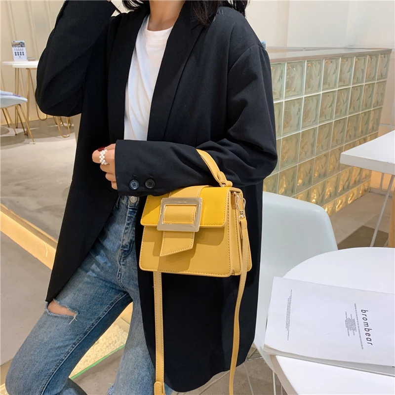 Брендовые кожаные сумки-мессенджеры через плечо для женщин 2019 дизайнерские