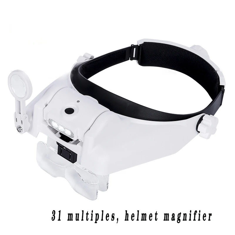 Увеличительные очки для обслуживания часов с креплением на голову двойные