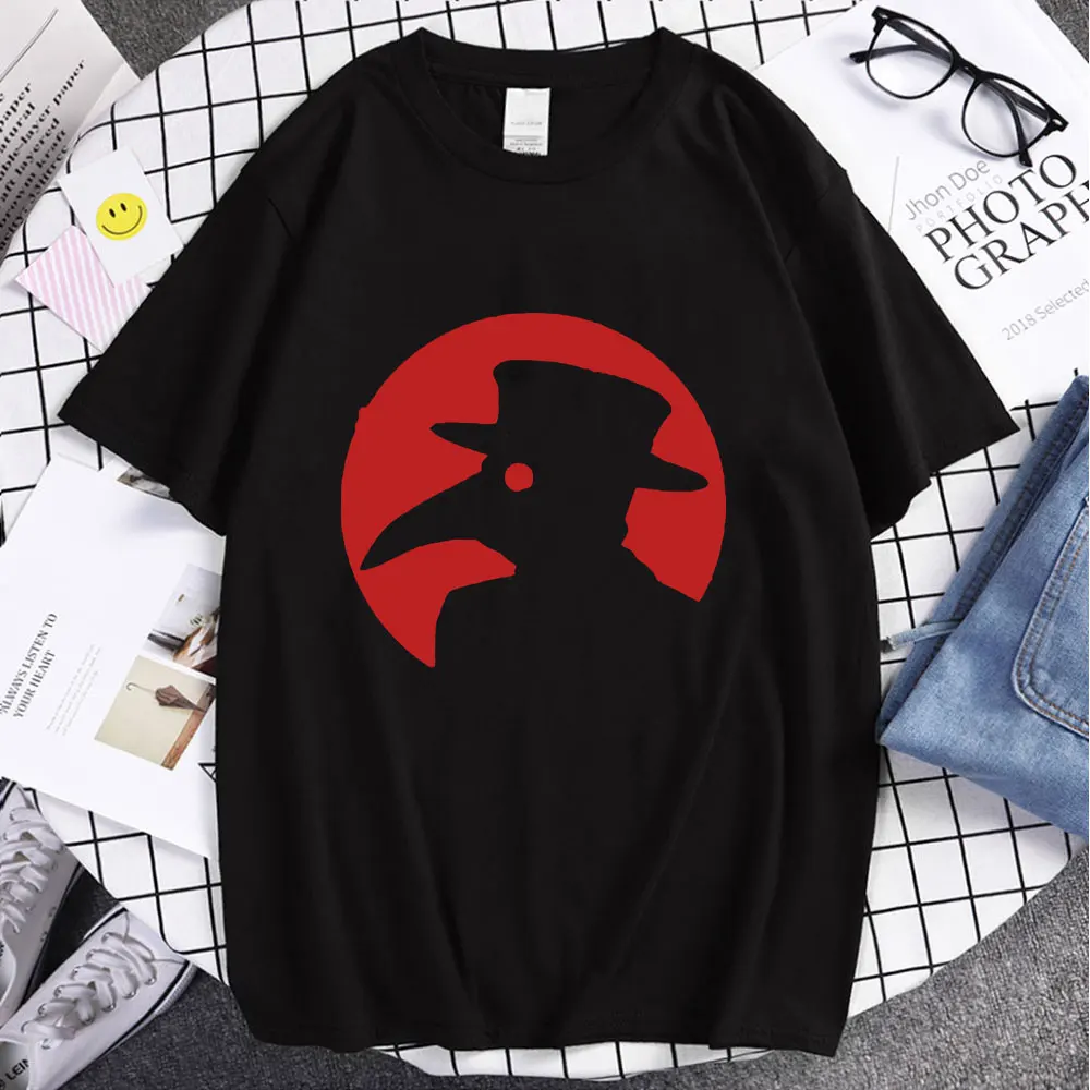 

Japanese Occult Plague Doctor High Quality Unisex Print Women Tshirt Casual Hipster Funny T Shirt for Men Top Tee Drop Ship 90s