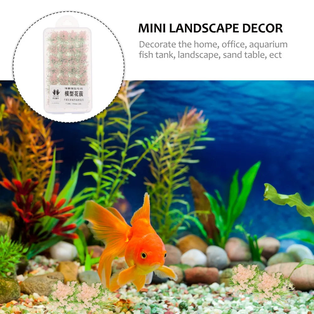 

28pcs Micro Landscape Decorations Simulations Plants Mini Plant Ornaments Craft