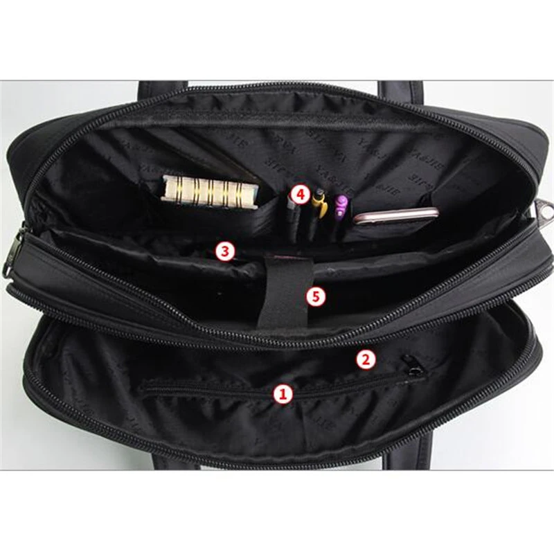 

Men's Handbags Business Briefcase Large Capacity Men Single Shoulder Bag 14" 15.6" 16" Laptop Bag For HP Dell Lenovo Apple Ipad