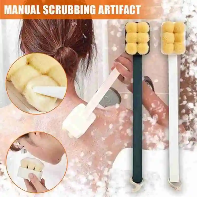 

Bath Brush Long Handle Design Multi-Purpose Bath Brush For Shower Dirt Remove Brush Cleaning Removable