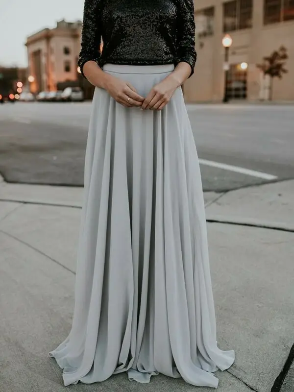 Новая модная женская юбка в стиле бохо летняя длинная свободная расклешенная