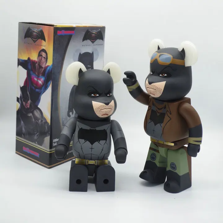 Bearbrick 400% 28 см Bearbricklys фигурки героев клоун медведь куклы ПВХ уличное искусство