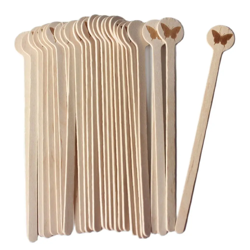 1000 шт. пользовательские круглые кофейные штрихи палочки для напитков в кафе и