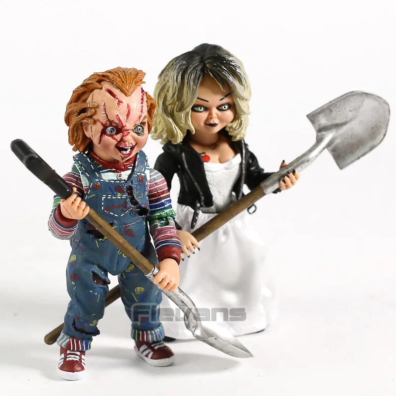 Экшн-фигурка из ПВХ Невеста Чаки масштаб 1/12 12 см NECA | Игрушки и хобби