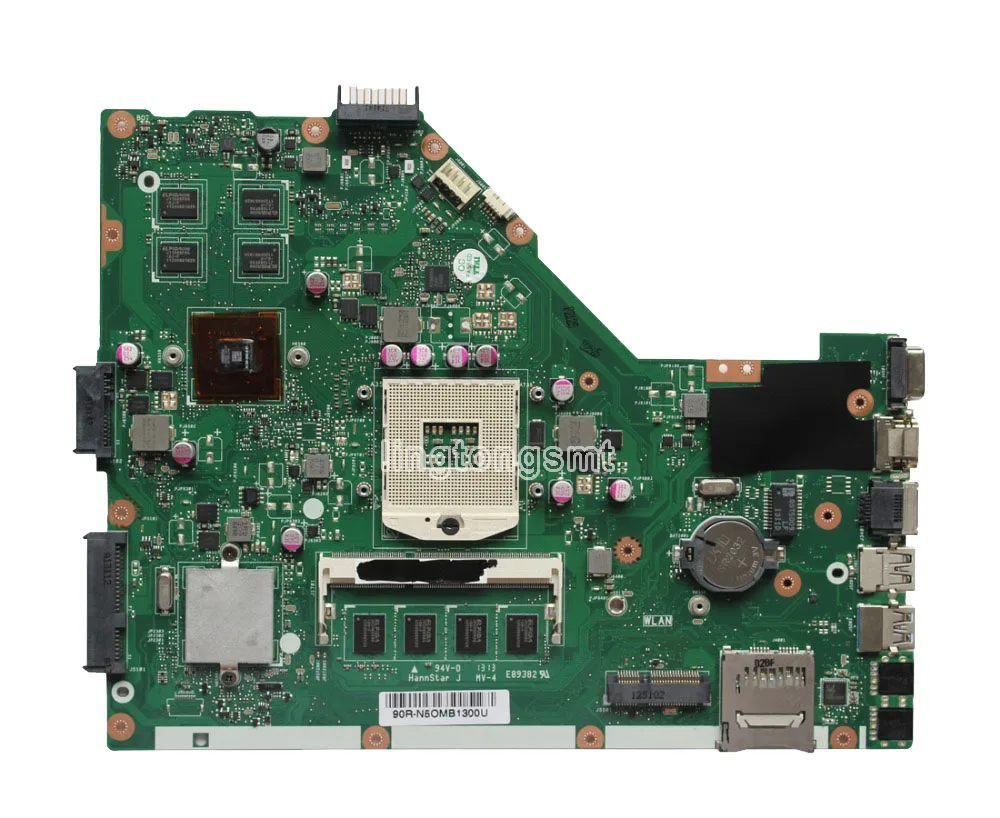 SAMXINNO X55VD GeForce GT610M 2 Гб ОЗУ, материнская плата REV 2,2 для ASUS X55V X55VD X55VDR A55V, материнская плата для ноутбука