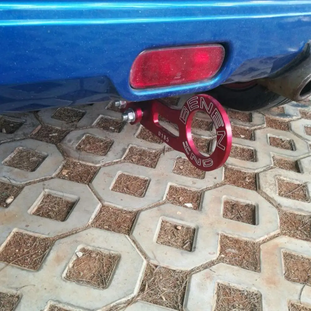 

Модифицированное кольцо для гоночного прицепа, Модный Универсальный Буксировочный крючок на выбор, 8 цветов, Алюминиевый задний гоночный а...