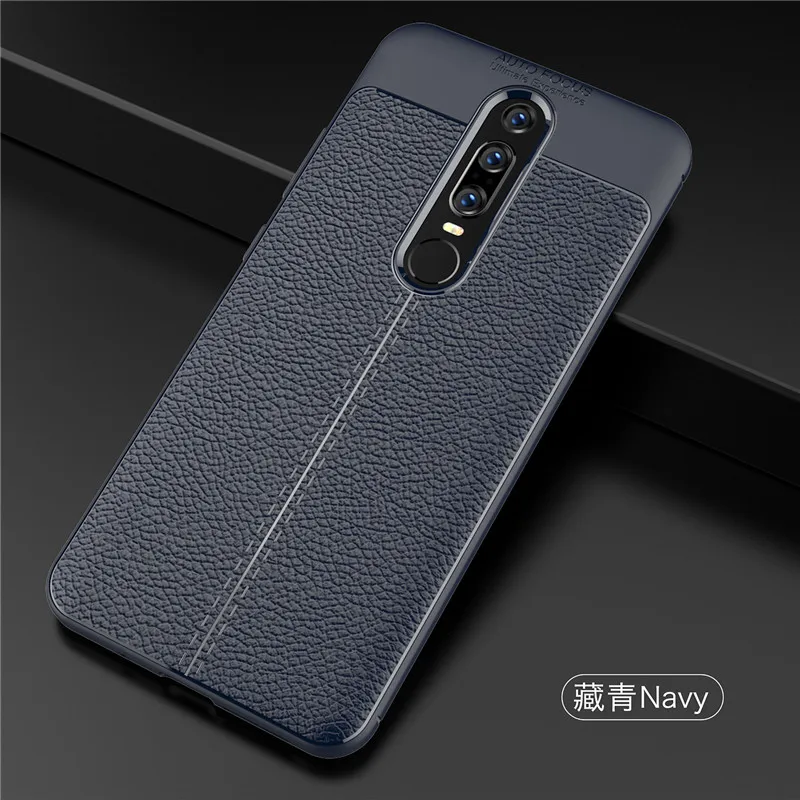 Navy Для huawei mate 9 10 Lite мягкий матовый чехол 10 Pro mate 10 роскошный силиконовый Кожаный противоударный чехол для huawei mate RS Porsche Design - Цвет: Navy
