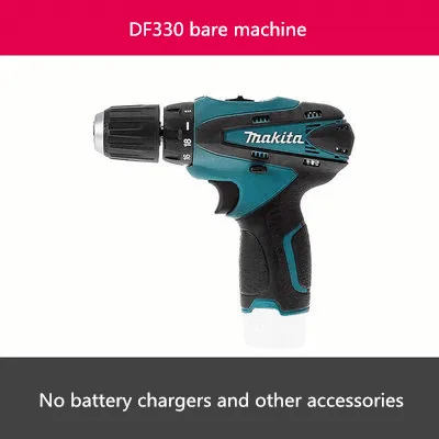 Японский шуруповерт Makita DF330D TD090DWE электрический толкатель литиевая электрическая дрель с переменной скоростью - Цвет: DF330D bare machine