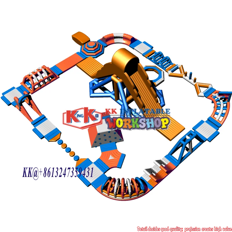 Гигантский надувной плавающий аквапарк для взрослых греческий водный парк игр