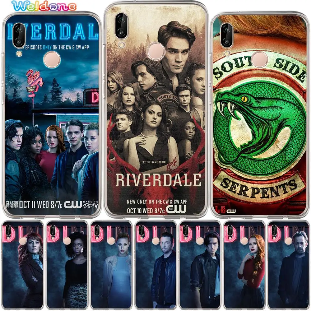 Модный чехол для телефона с ривердэйлом Serpents Archie Бетти Вероника Huawei P30 P20 Lite Pro P10 P9