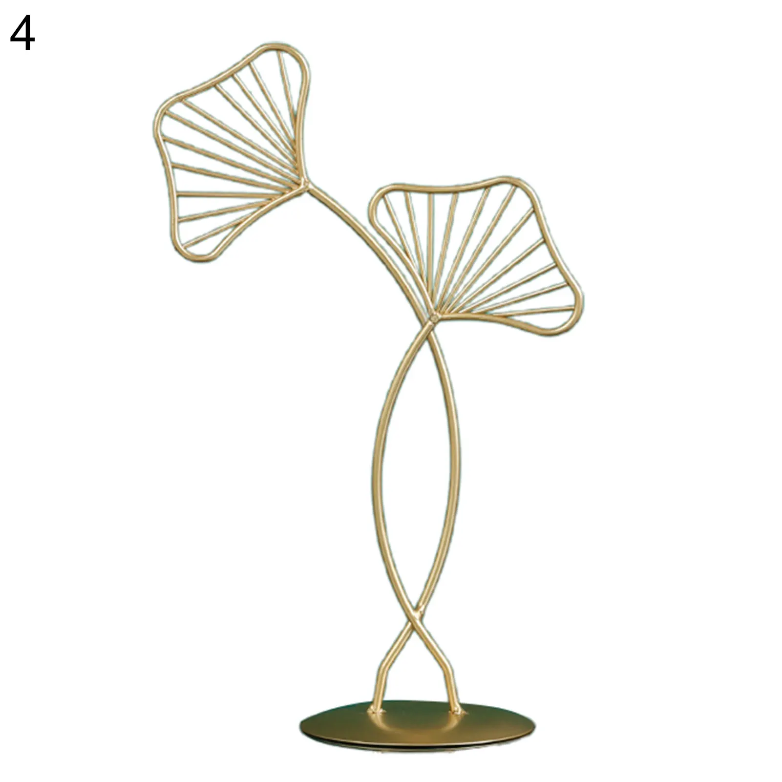

Ginkgo Leaf Shape Stylish Practical Multi-occasional Creative Office Home Cafe Wine Cabinet Desk Cupboard Decor Ornament
