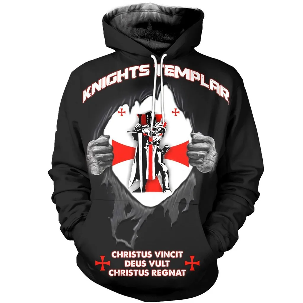 

Beautiful Knights Templar 3D Printed Men Women Hoodie Unisex Sweatshirt /Hoodies /Zipper Pullover Casual Streetwear KV-8802