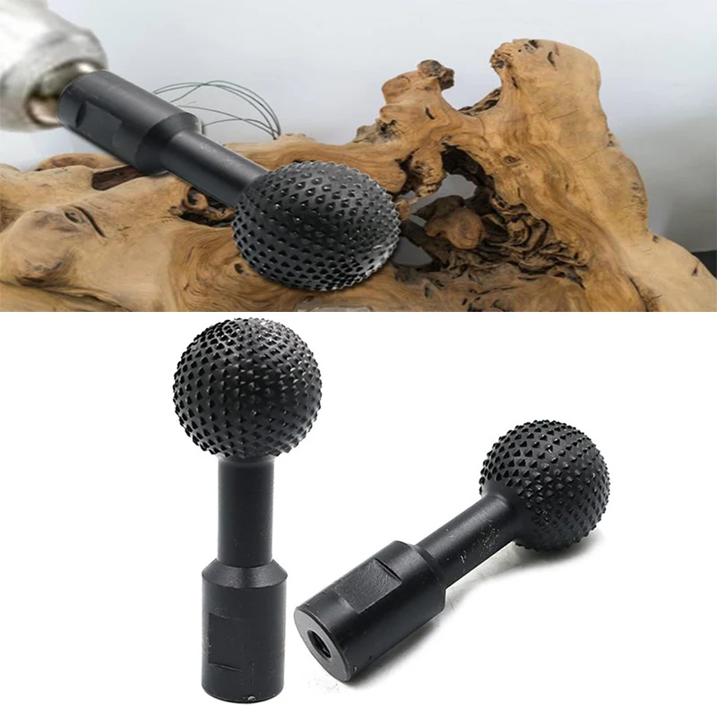 

Spherical Wood Carving Groove Head Inner Grinding Milling Polishing Head Iron Rotary File for Angle Grinder for Woodworking