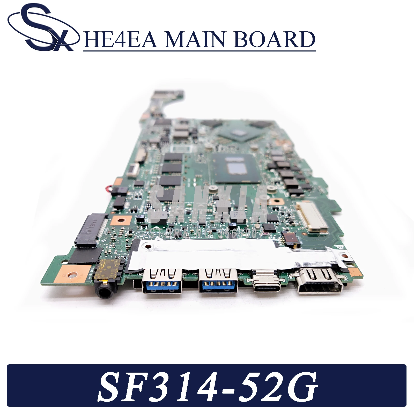 kefu he4ea laptop motherboard for acer swift3 sf314 52g sf314 52 original mainboard 8gb ram i5 8250u mx150 2gb free global shipping