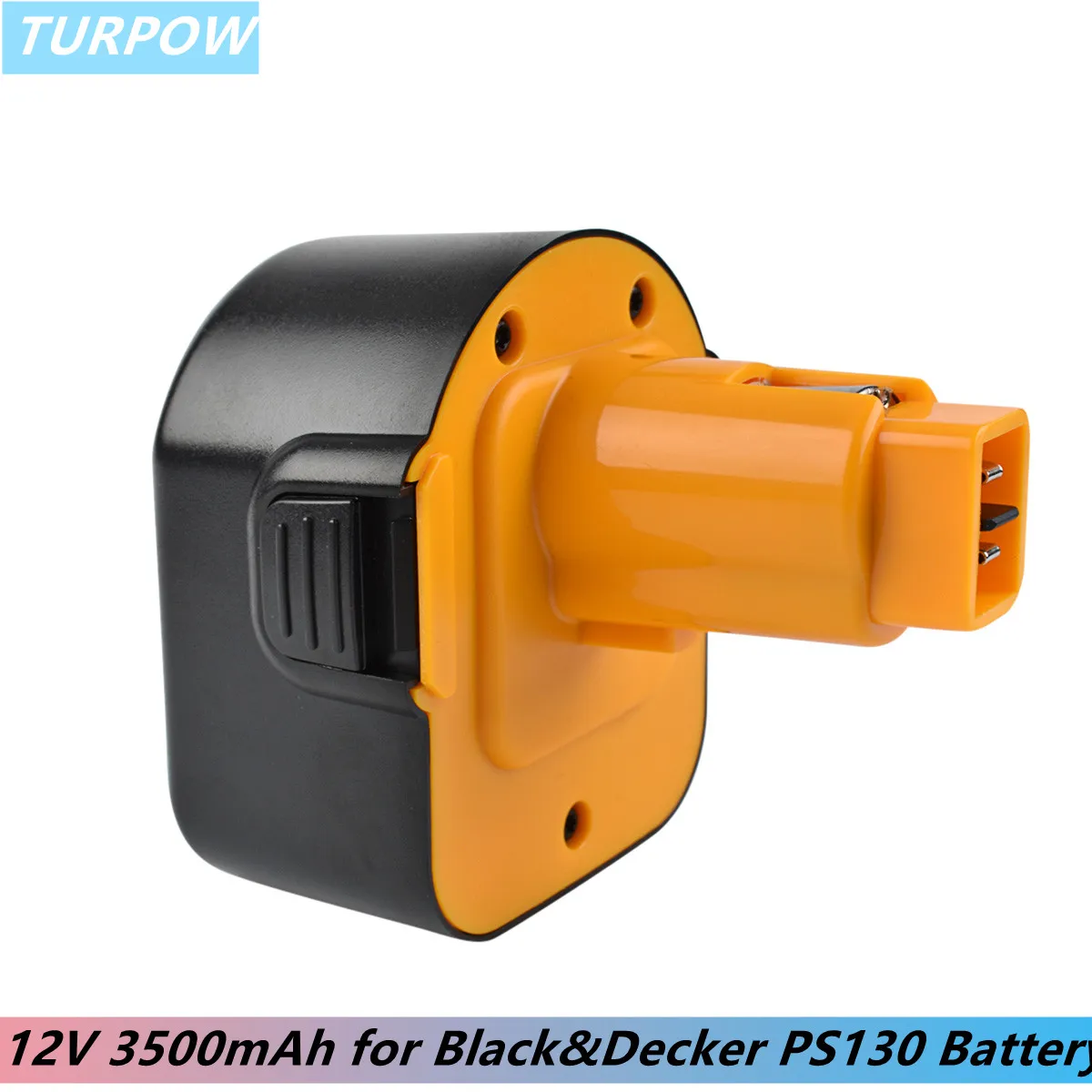 

Turpow for Black&Decker 12V 3500mAh NiMH PS130 Tool Power Battery Firestorm Replaceable PS130A A9252 A9275 HP331 HP331K-2 HP331K