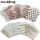 Розовая золотая коробка для конфет, товары для дня рождения, романтичная коробка для попкорна, пакет для печенья и конфет, соломинки, украшение на свадьбу для будущей мамы