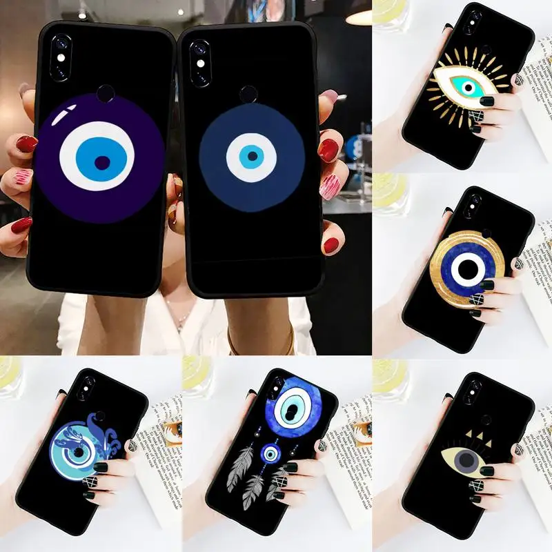 

Evil Eye Third Eye Phone Case For Xiaomi Redmi Note 4 4x 5 6 7 8 pro S2 PLUS 6A PRO