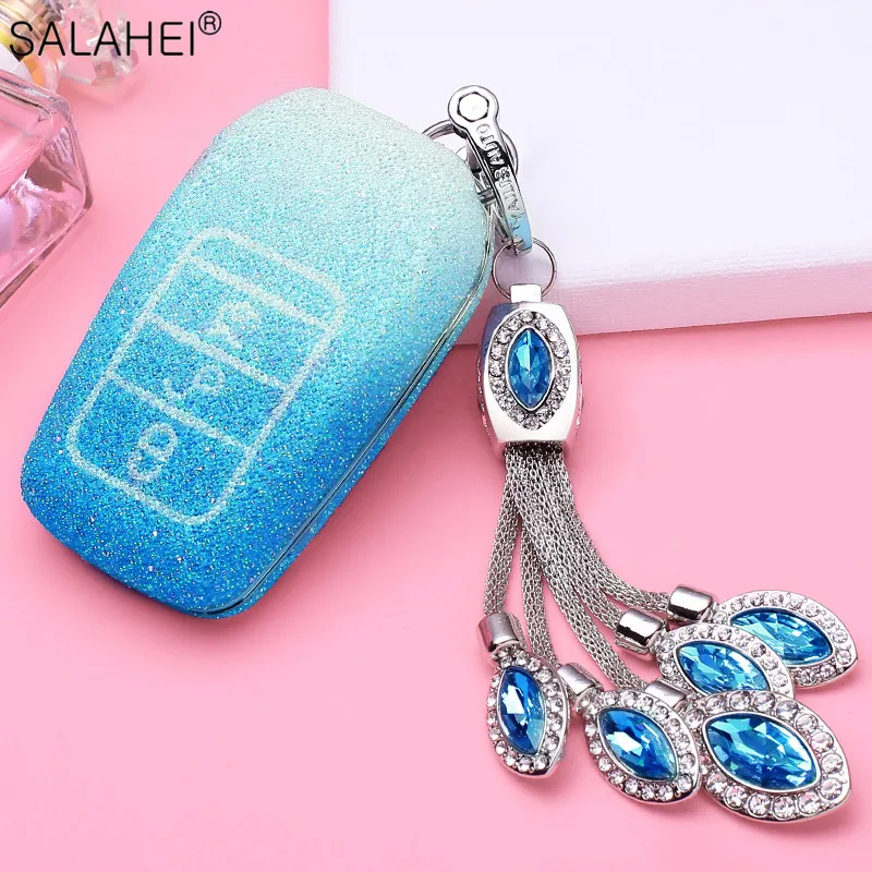

Car Key Case Cover Shell For Toyota CHR C-HR Prado Prius Camry Corolla RAV4 2017 2018 2019 Keychain Key Holder Car Accessories