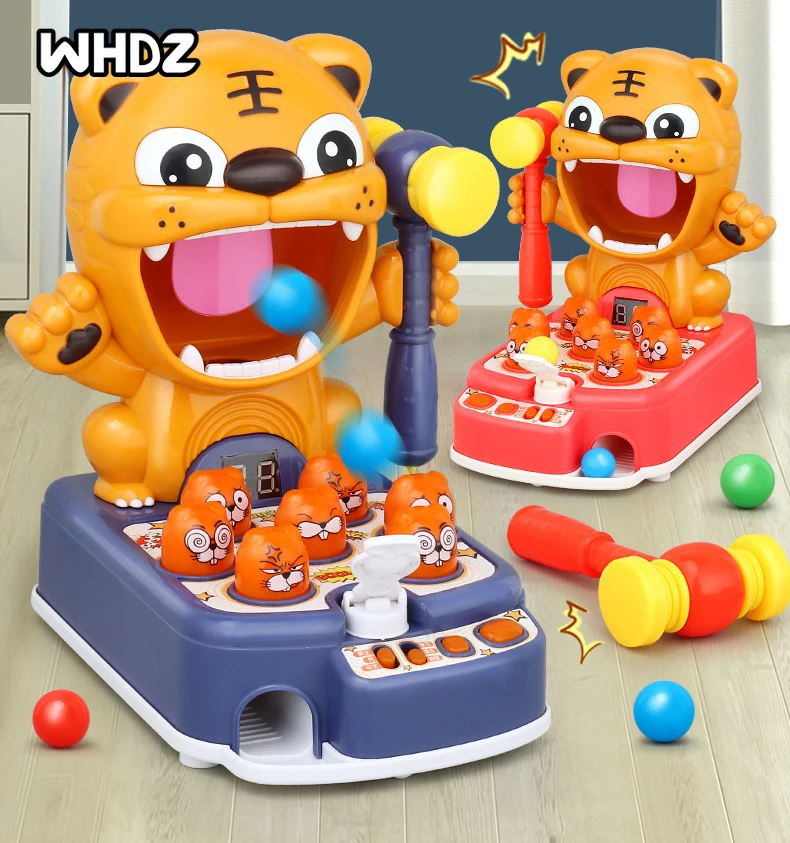 

Baby Playing Hamsters Toy Multifunctional Tiger Music Infant Early Learning Puzzle Game Educational Toys For Children Gift