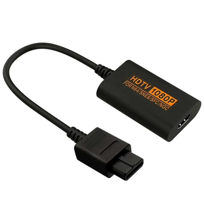 

1080P HDTV конвертер с кабелем для Nintendo 64 / SNES / NGC Gamecube для ретро Видео игровой консоли